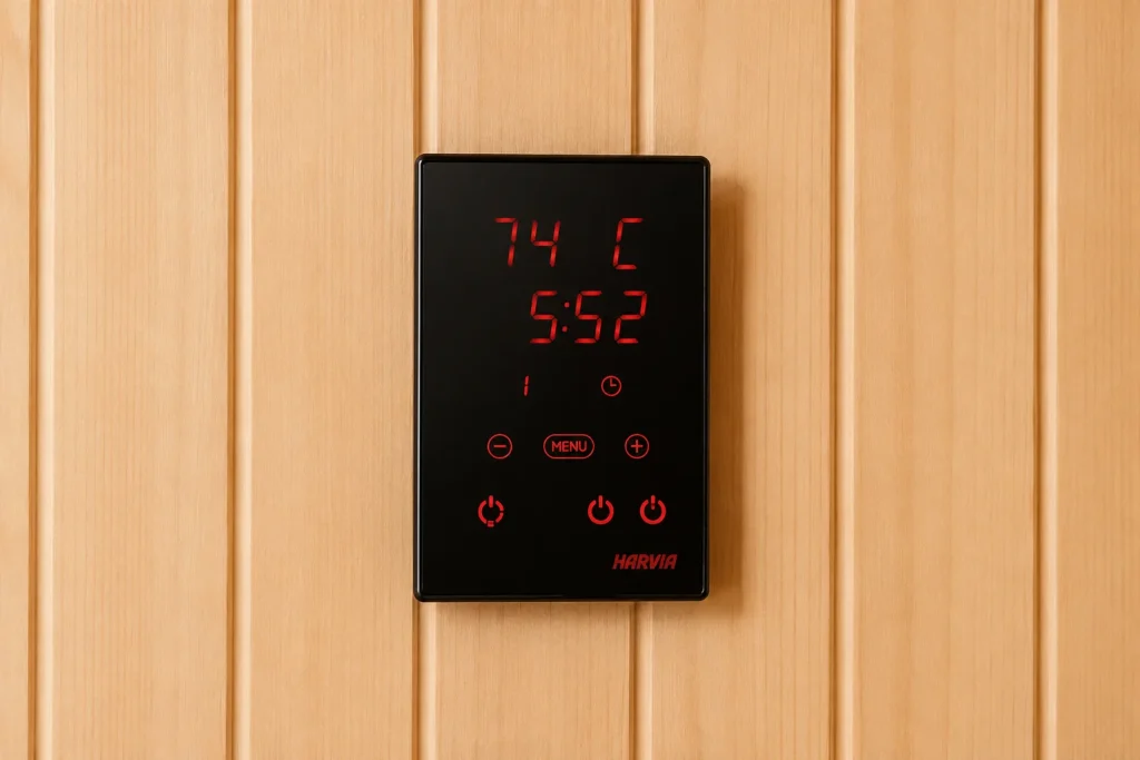 Display elettronica Harvia per sauna